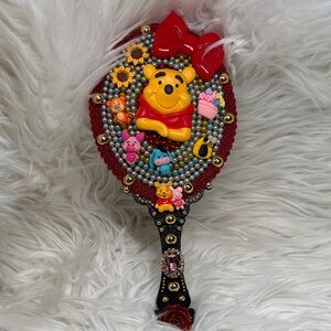 Winnie Pooh Decorative Hand Mirror with Cartoon Characters